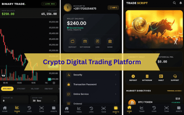 Crypto Digital Trading Platform PHP Script