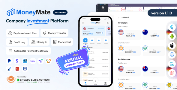 MoneyMate Company Investment Platform