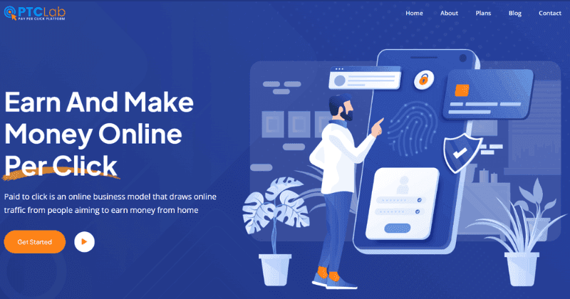 PTCLab-Pay-Per-Click-Platform