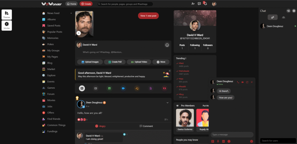 WoWonder PHP Social Network