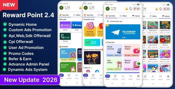 Complete Reward Point App
