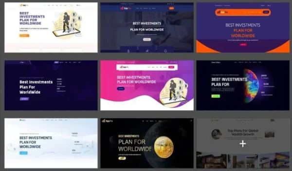 font-panel Investment Website